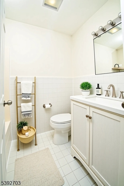 Primary Bathroom Virtually Staged