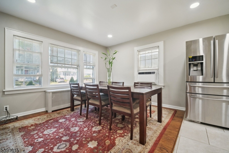 Open dining area