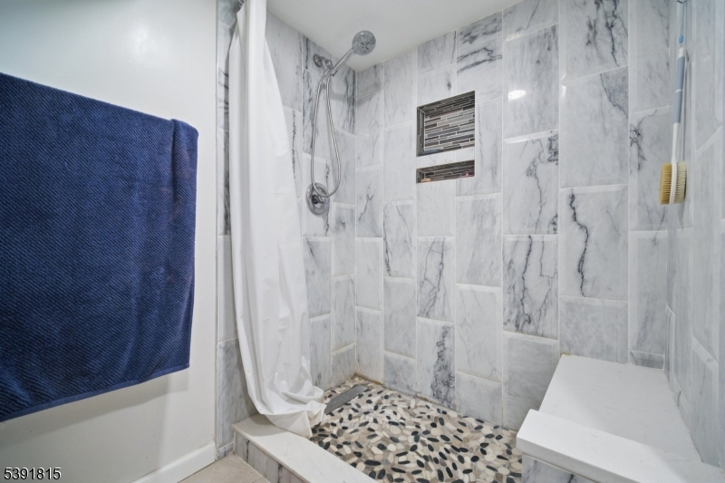 Lower level bath