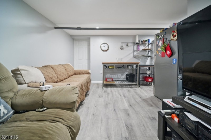 Lower level living area