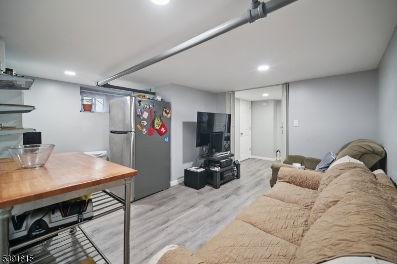 Lower level living area