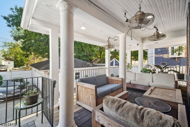 Outside porch