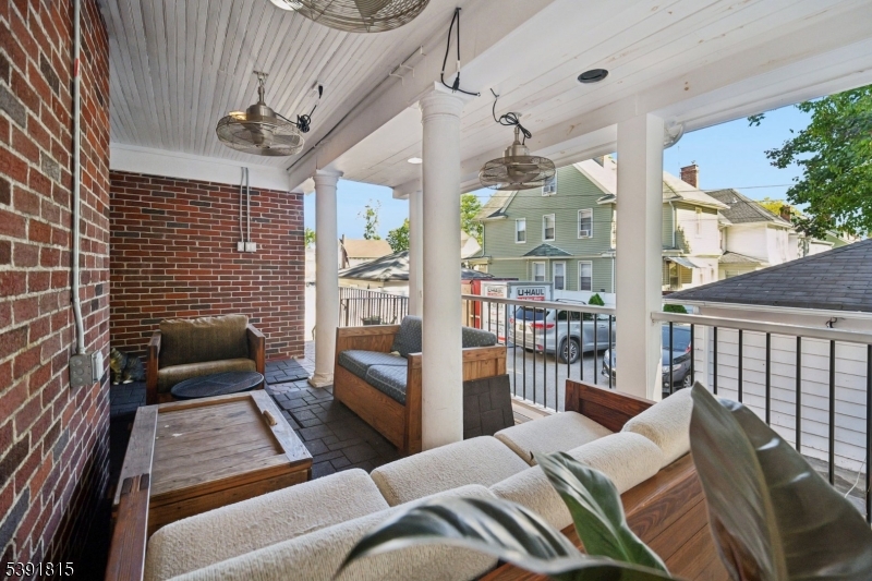 Outside porch