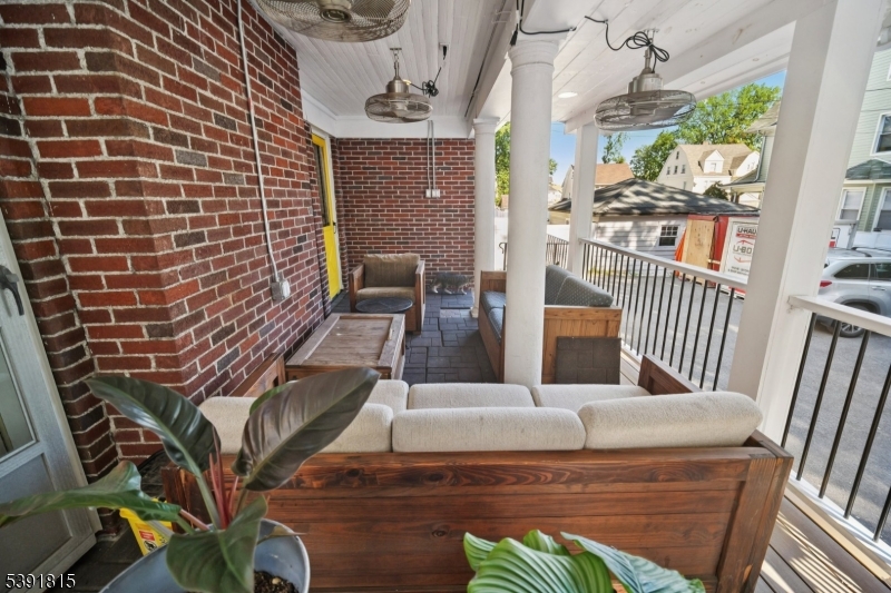 Outside porch