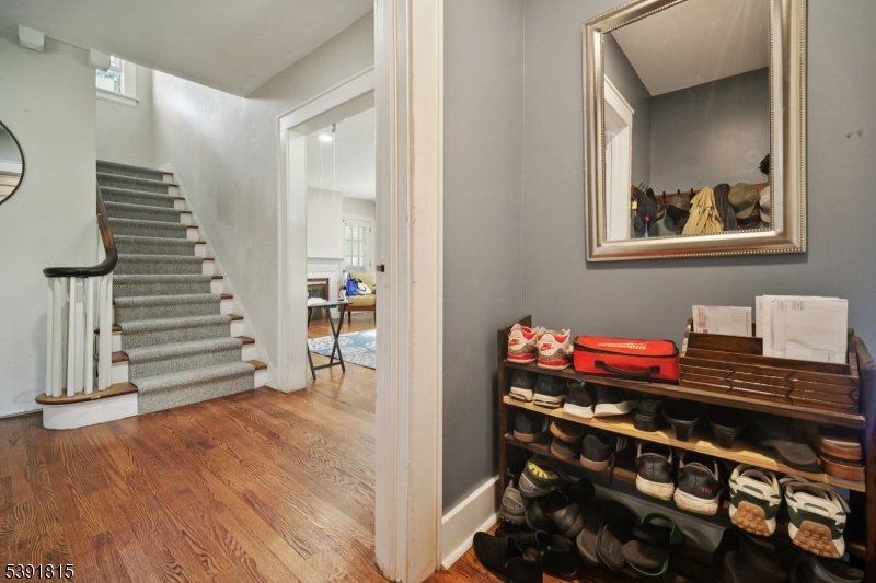 Entry vestibule to foyer