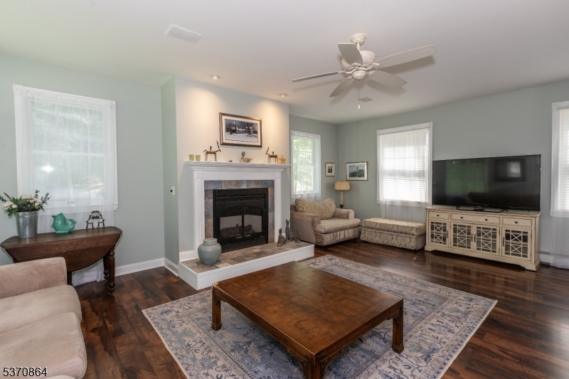 Livingroom Propane gas fireplace