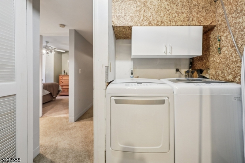 Lower Level Laundry Room Washer and dryer included