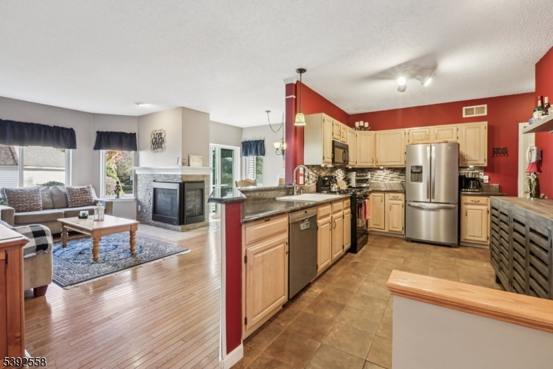 Kitchen and Living/Dining Area