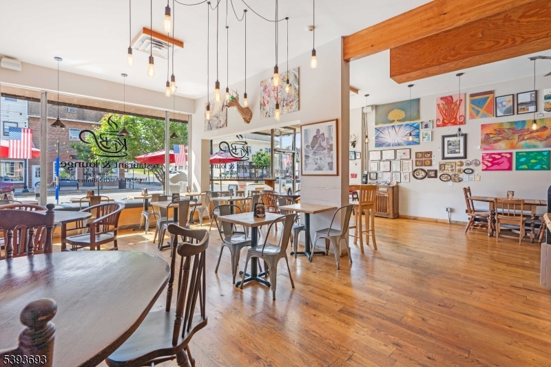 Interior dining areas