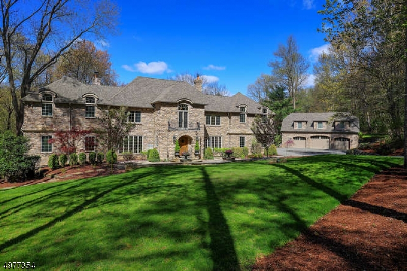 Front view-all stone exterior
