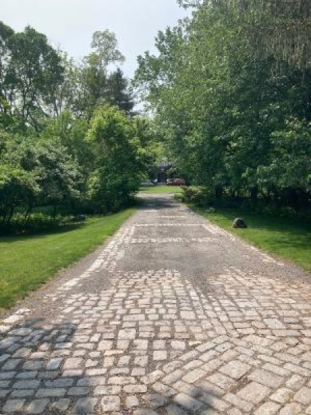Driveway entry to estate
