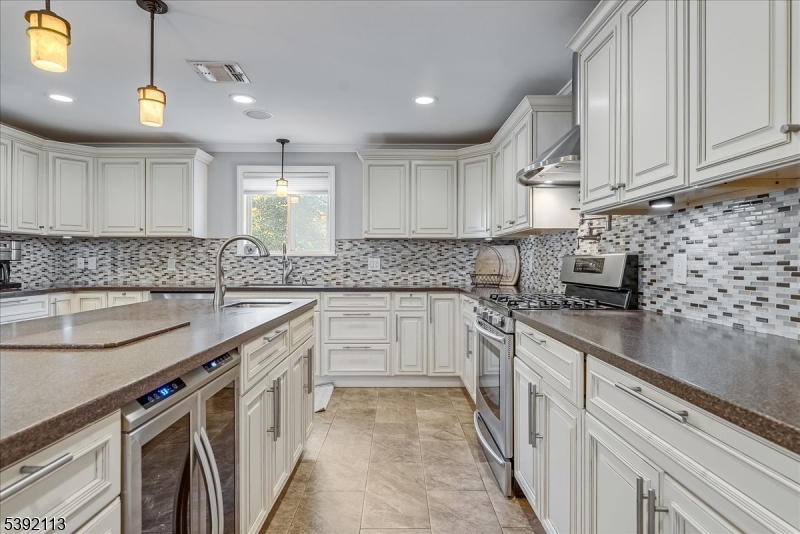 Kitchen with SS Appliances