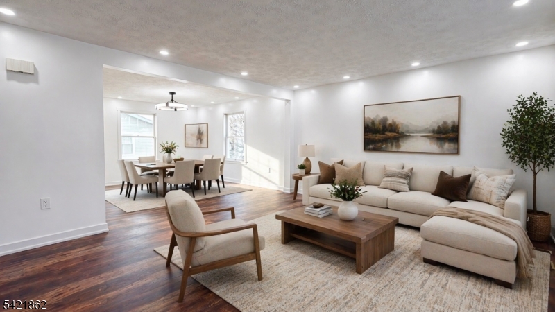 Living Room Staged