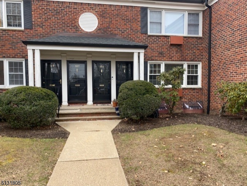 Front door (furthest to right)