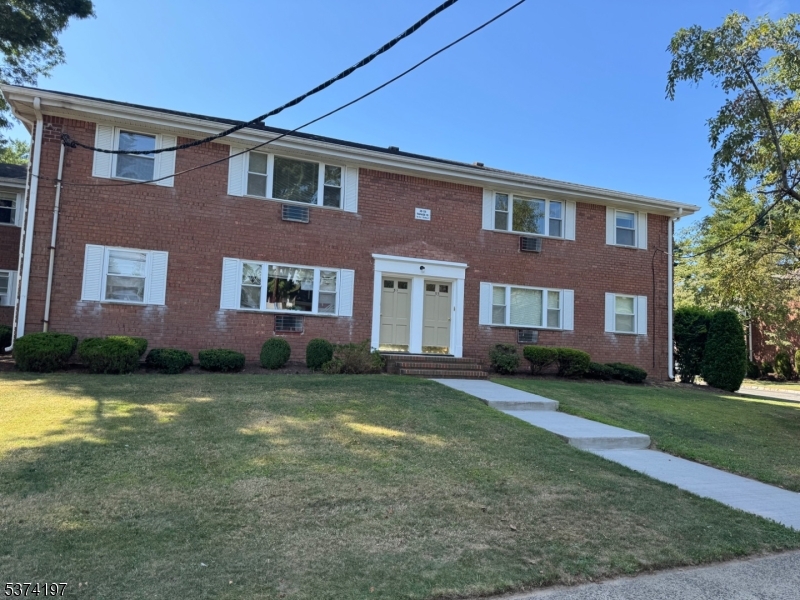 All brick building Front and back entrance