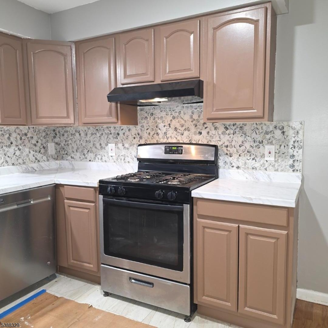 SS Dishwasher & Gas Range