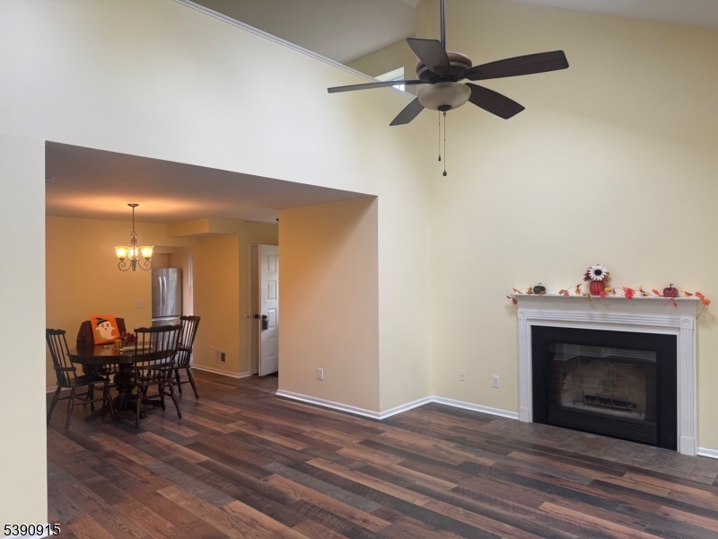 Living into dining room