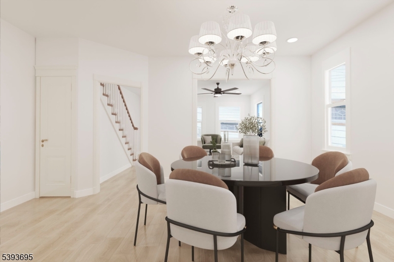 Dining Room-Virtually Staged