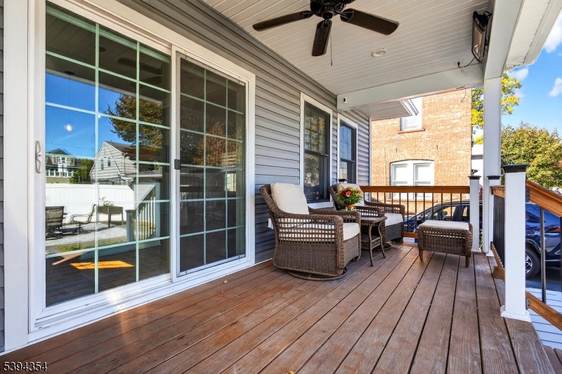 Sliders to Back Porch