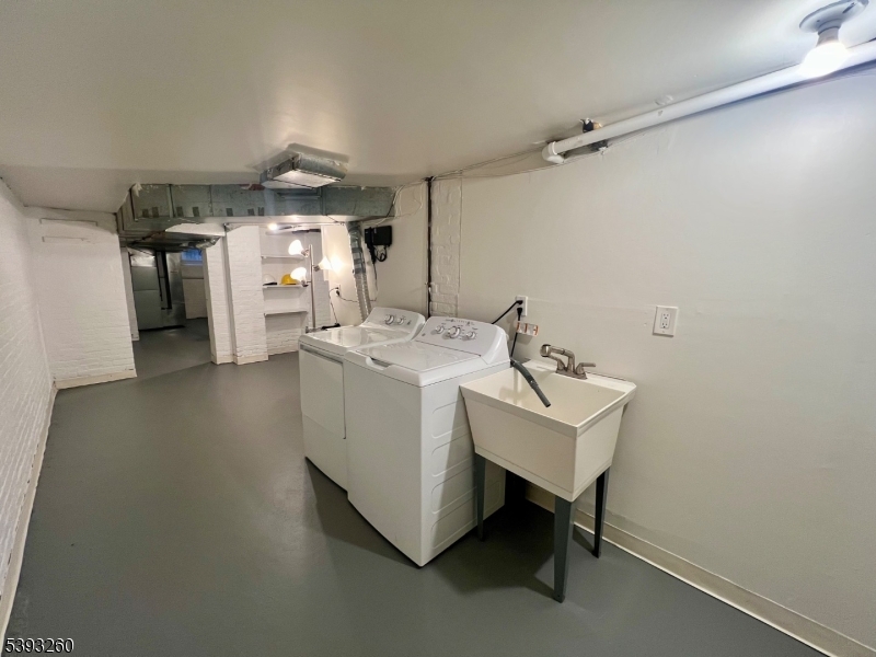 Basement Offering additional storage space