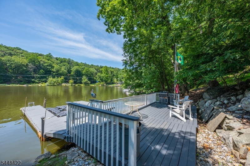 Deck by the lake