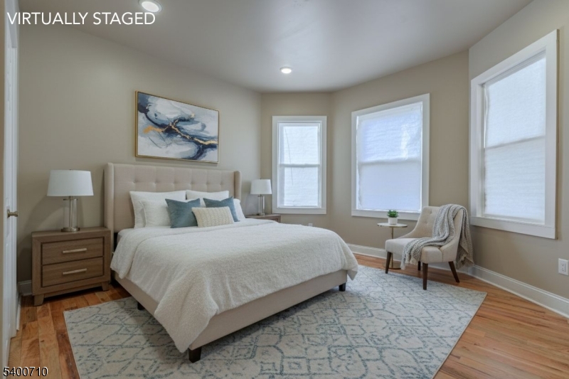 Primary Bed - virtually staged