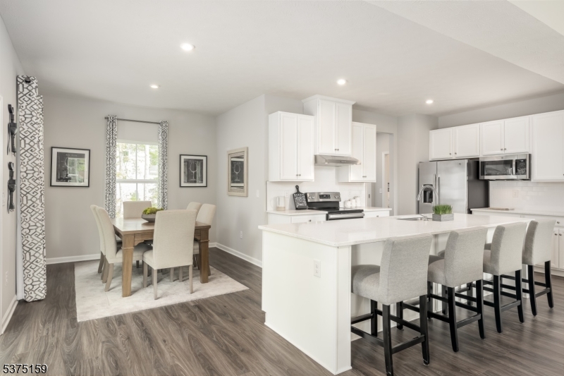 Photos taken from a Columbia model home at another location.