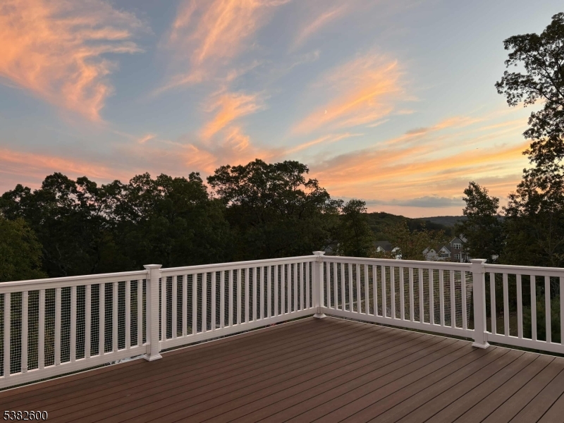Backyard Fall Sunset