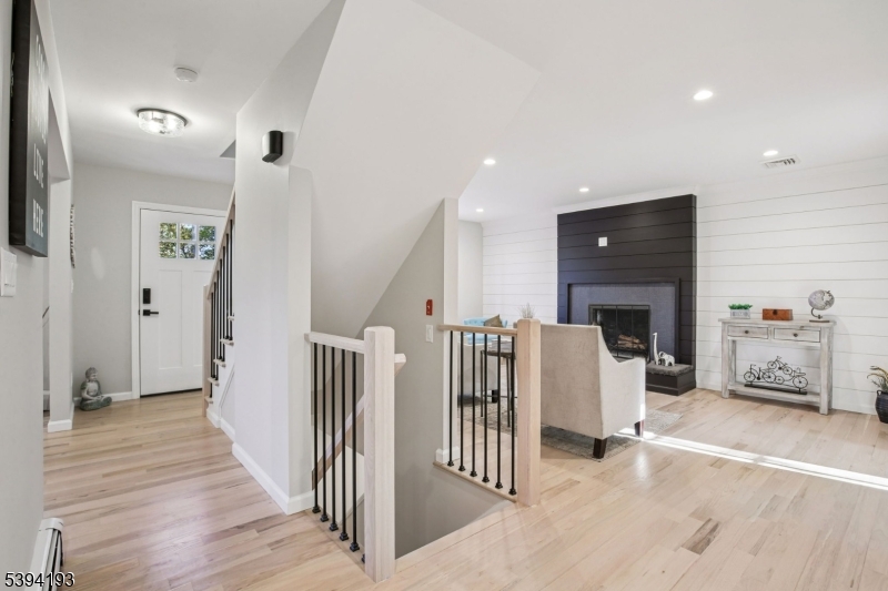 View from Kitchen to LL steps