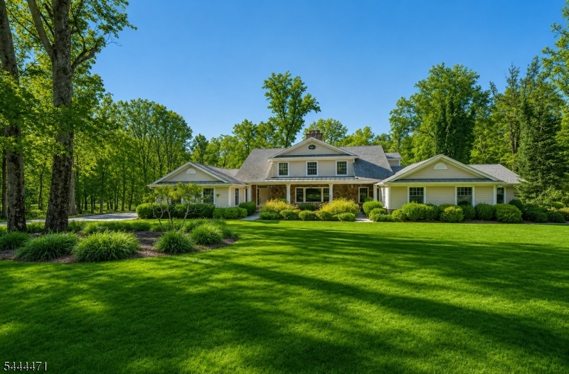 front of the house