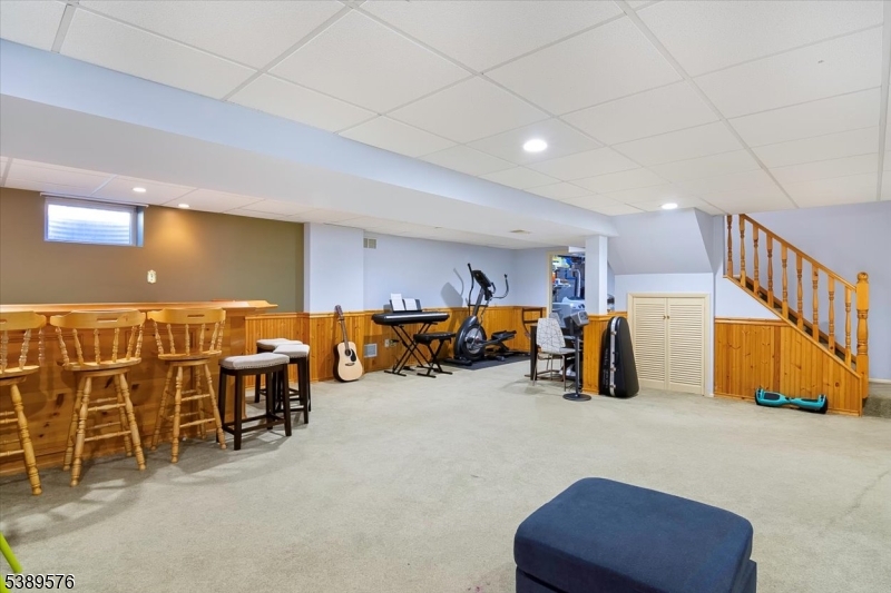 Large Rec Room with Wet-bar