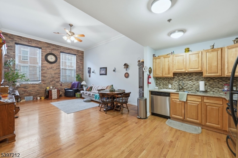 Kitchen, dining living room
