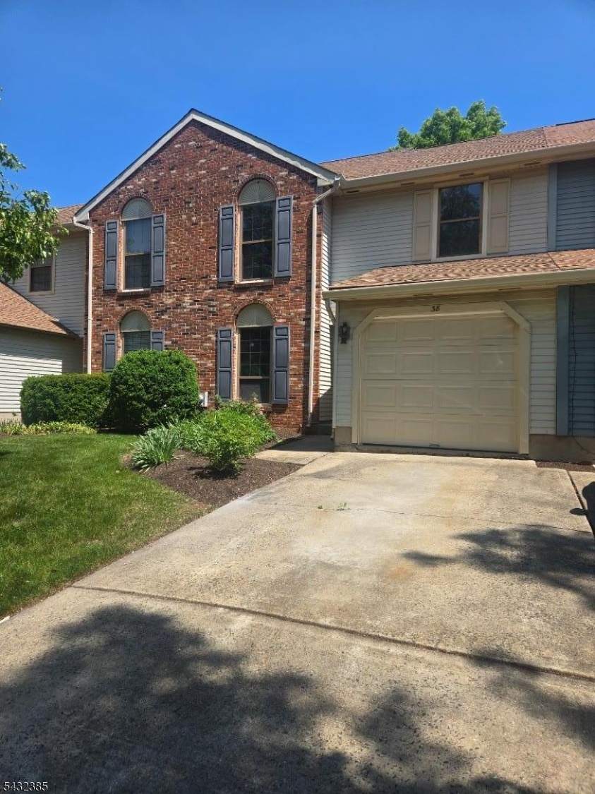 Brick front townhouse