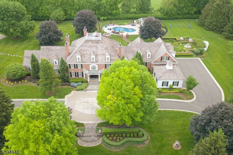 Aerial View of Stunning Estate