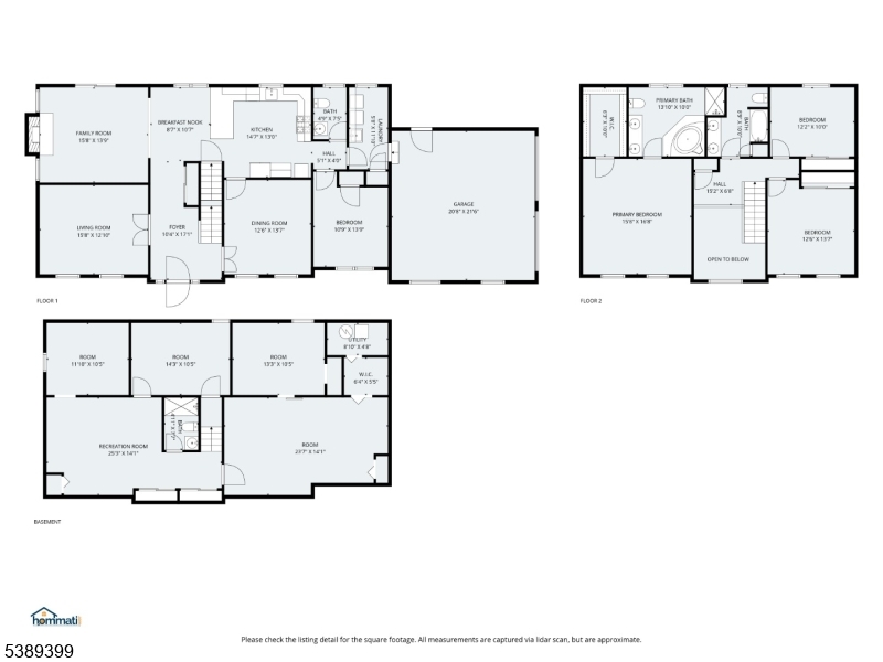Floorplan All Levels