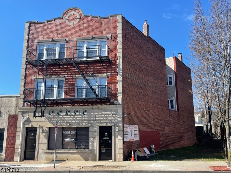 front of building