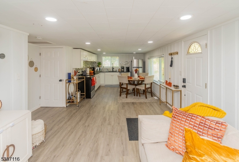 Living Room to D/R & Kitchen