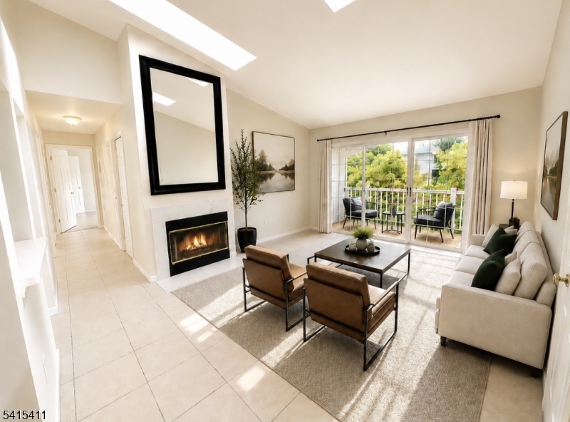Living Room Virtually staged