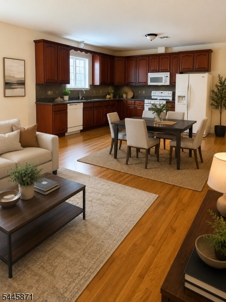 Open Living - digitally staged