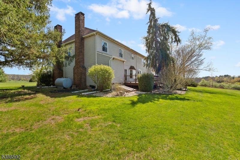 rear of house