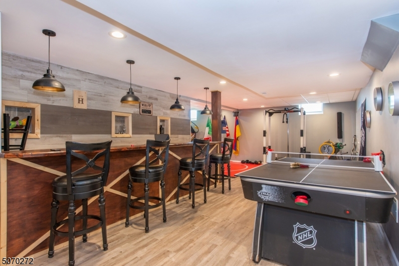 full bar and play area