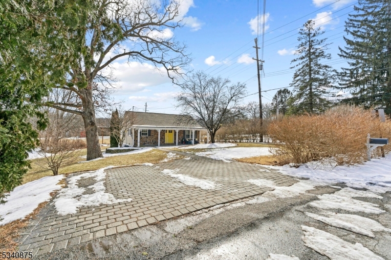 Paver driveway and walkway