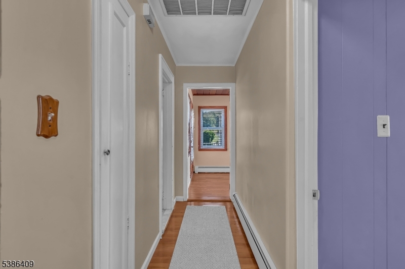 hallway to living room