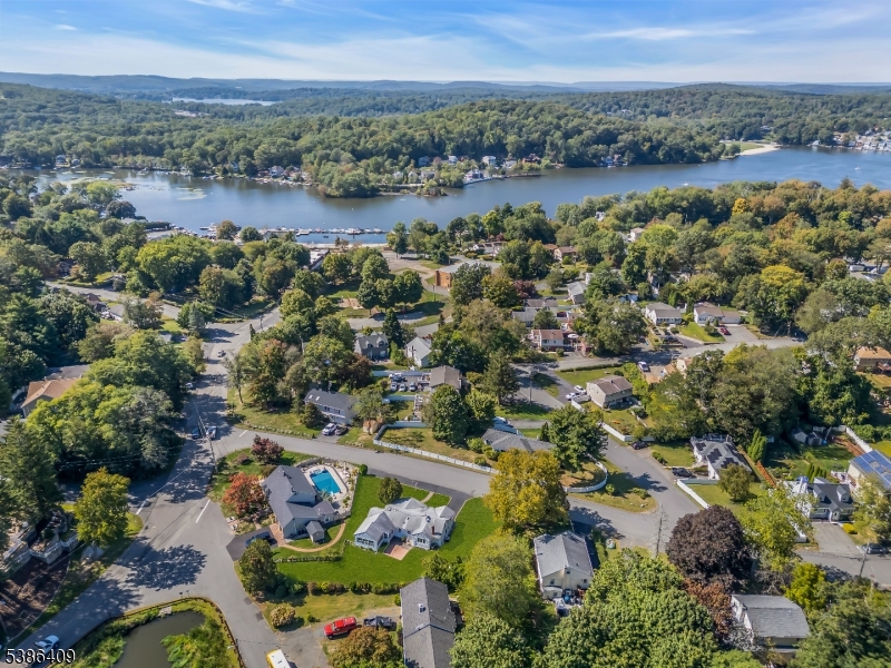elevated view neighborhood