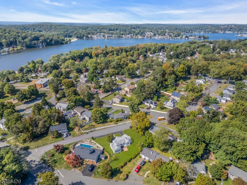 elevated view neighborhood