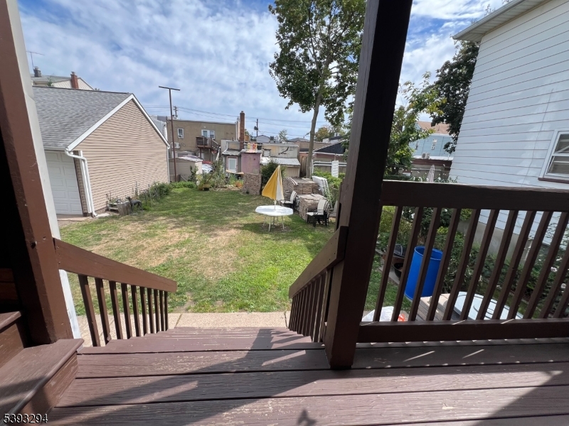 Backyard Back porch
