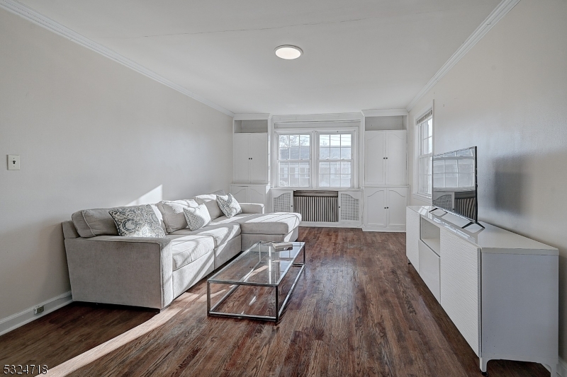 Hardwood Floors and Built ins for Storage