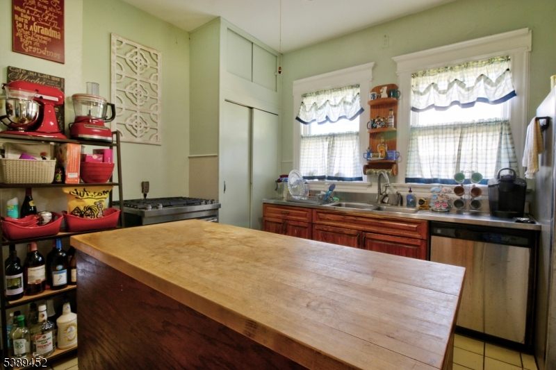 Kitchen view 1 Kitchen is large enough to get some help with your prep.
