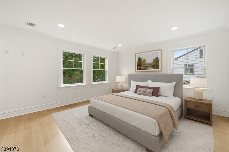 Virtually Staged Bedroom