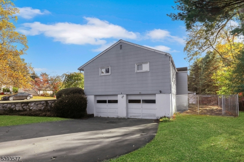 Two car attached garage